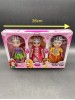 MUÑECAS LITTLE X3 EN CAJA SD20612