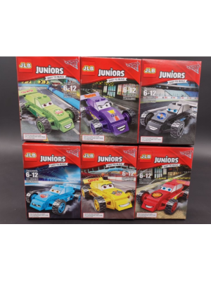 LEGO CAJA CHICA CARS JUNIOR X6