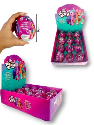 JOX2 HUEVO PONY ESMALTE CON STICKER PARA UÑAS 9CM X1